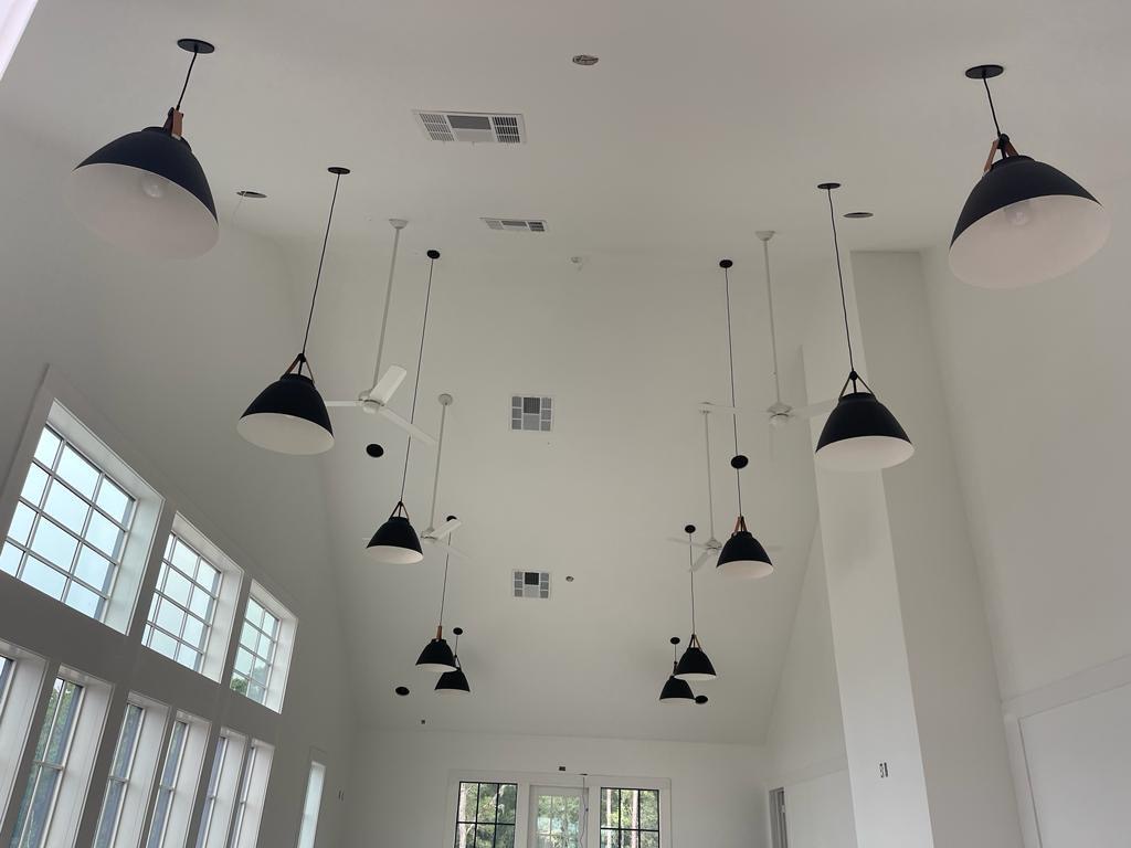 Pendant light installation